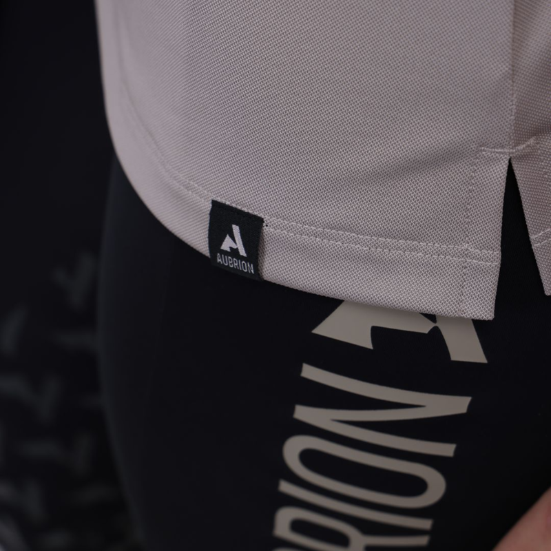 Shires Aubrion Ladies React Sleeveless Tech Polo - Sand-4