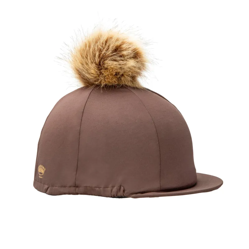 Shires Aubrion Team Hat Silk - Umber