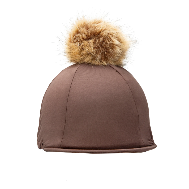 Shires Aubrion Team Hat Silk - Umber-1