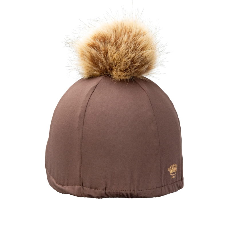 Shires Aubrion Team Hat Silk - Umber-2