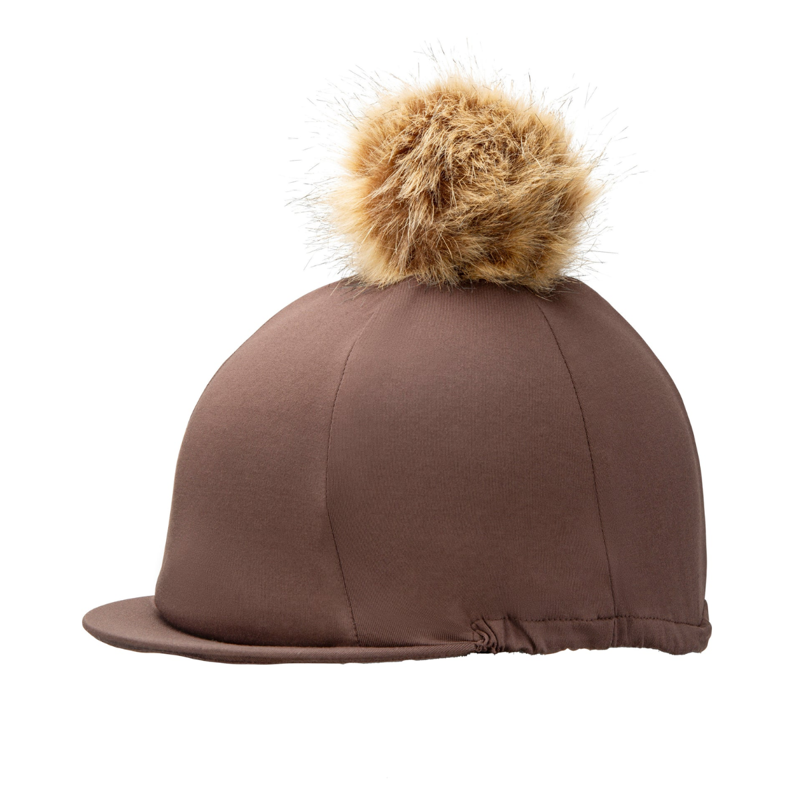 Shires Aubrion Team Hat Silk - Umber-3