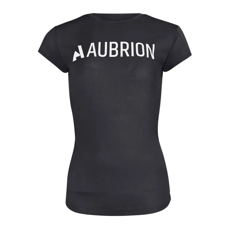 Shires Aubrion React Tech T-Shirt - Young Rider - Shadow
