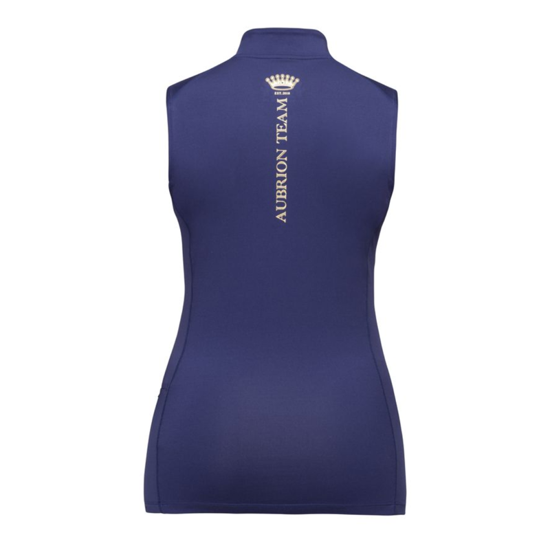 Aubrion Ladies Team Sleeveless Base Layer - Midnight-1