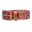 Hy Equestrian Woven Elastic Belt - Navy/Burgundy