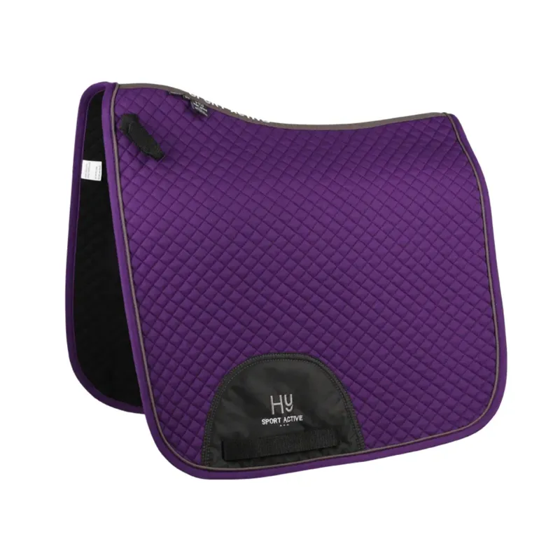 Hy Sport Active Dressage Saddle Pad - Royal Violet