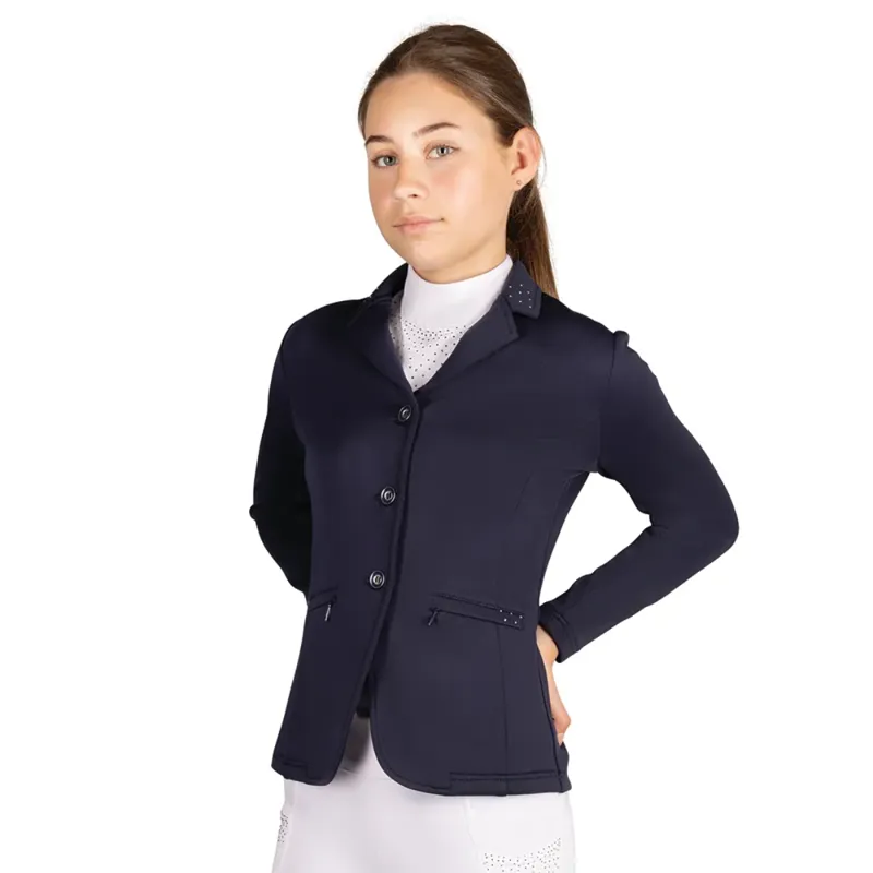 Hy Equestrian Children's Roka Regal Show Jacket - Navy