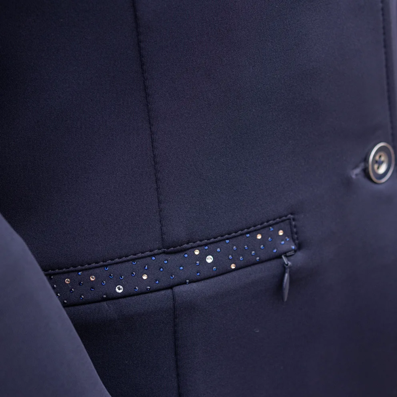 Hy Equestrian Ladies Roka Regal Show Jacket - Navy-4
