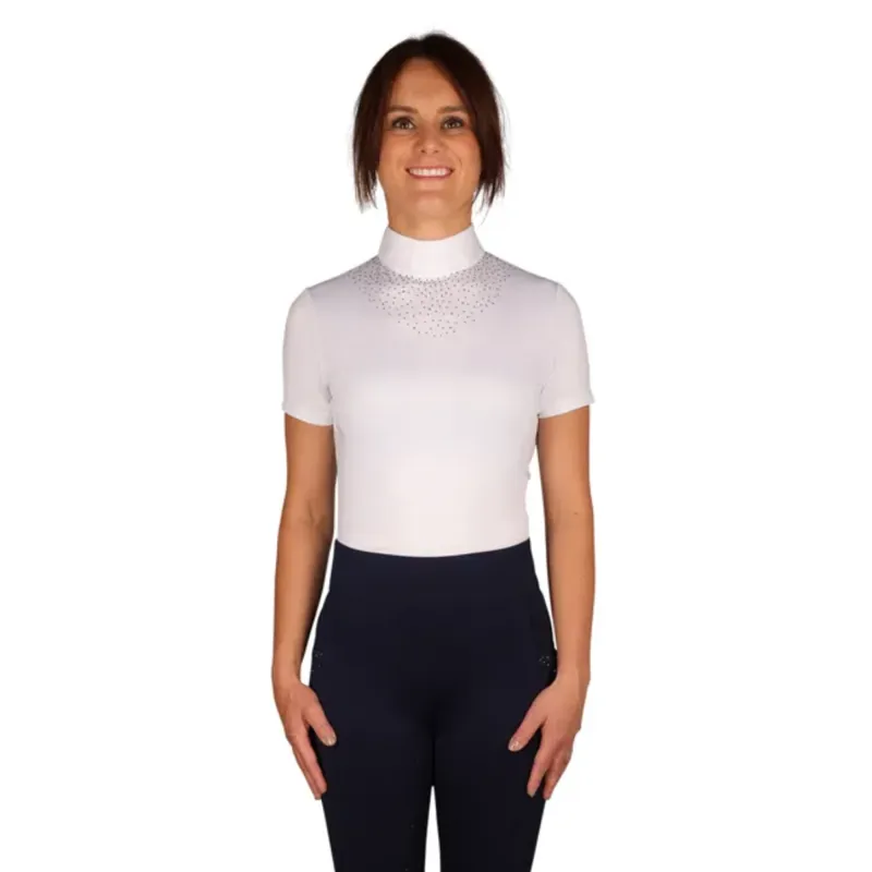 Hy Equestrian Ladies Roka Regal Show Shirt - White