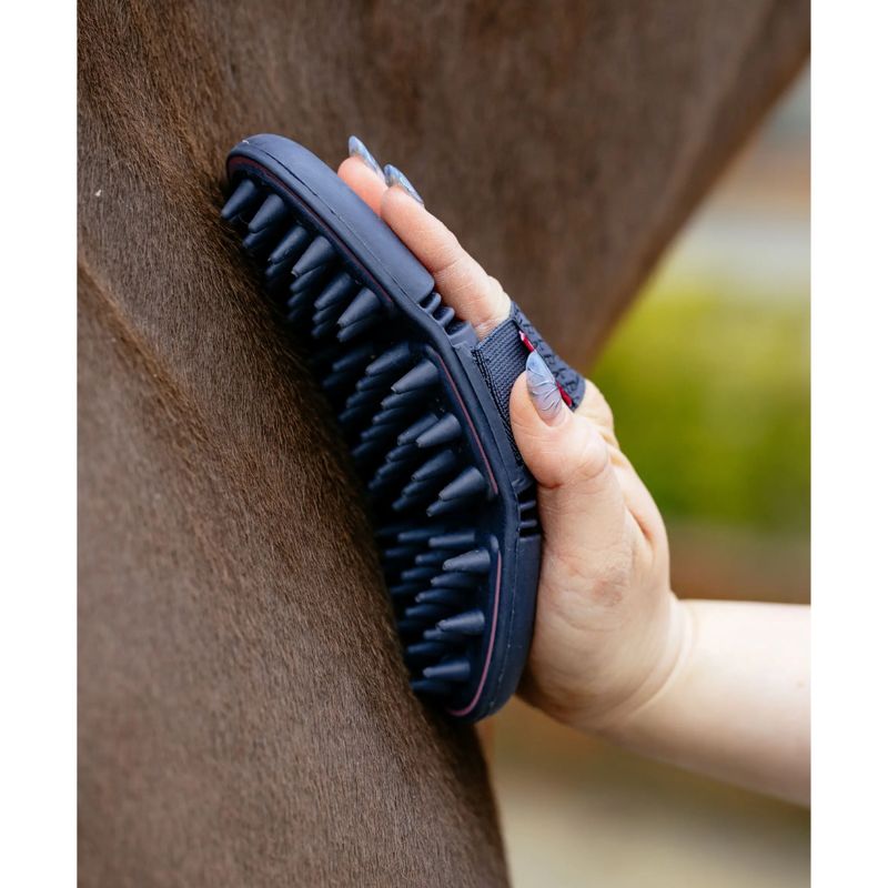 LeMieux Flexi Massage Brush - Peony-1