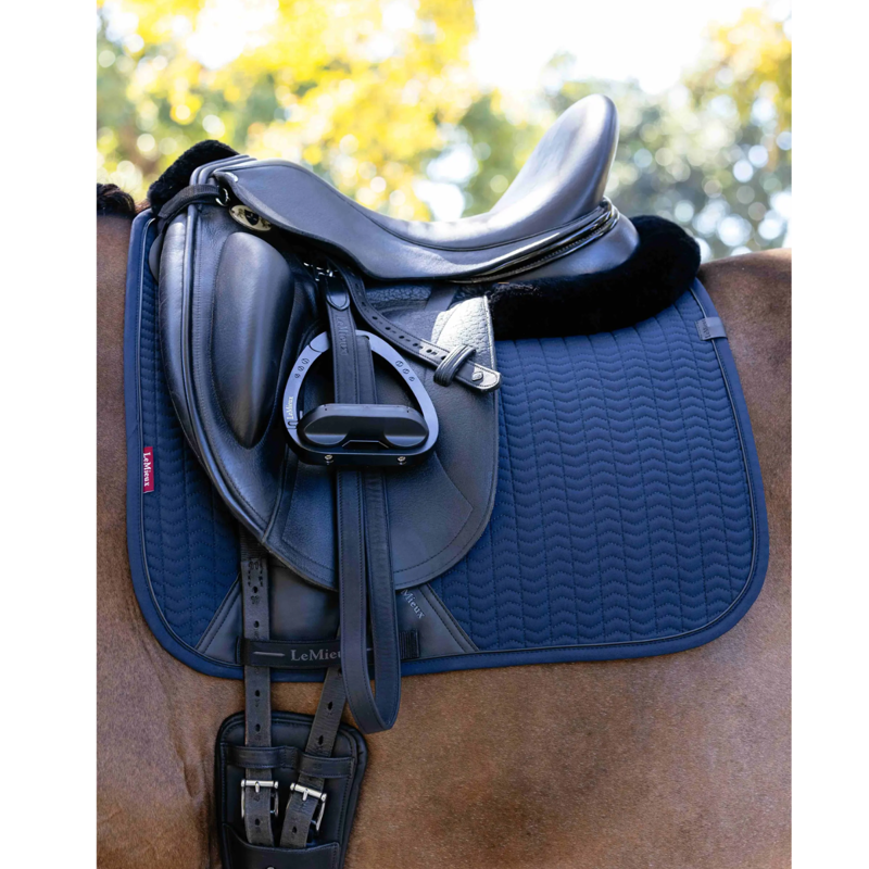 LeMieux Essence Dressage Square - Navy-1