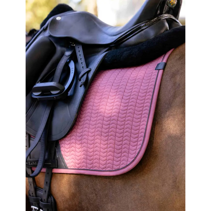 LeMieux Essence Dressage Square - Rosewood-1