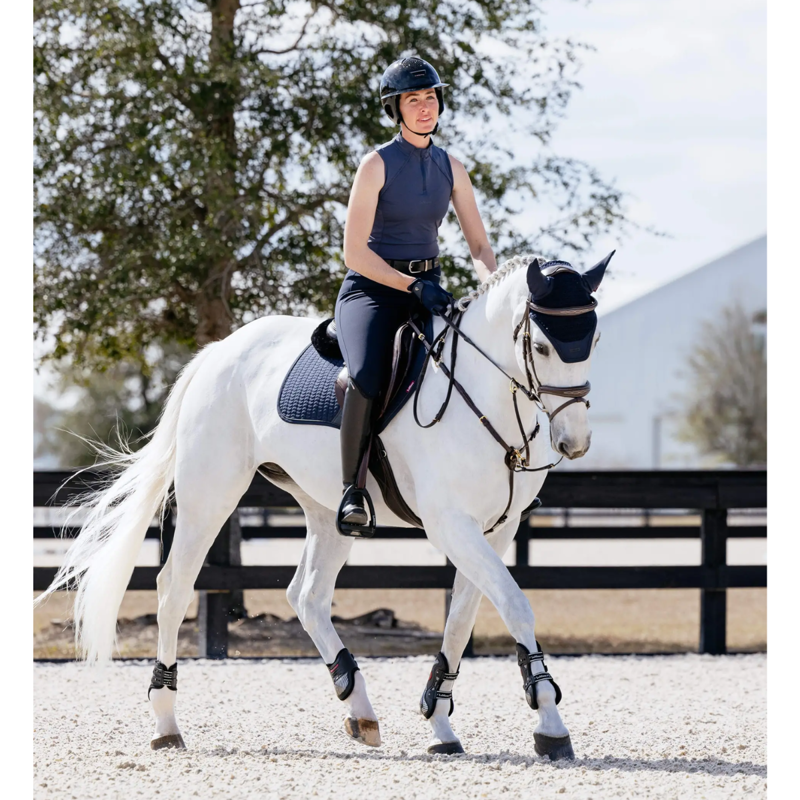 LeMieux Essence Eurojump Square - Navy-2