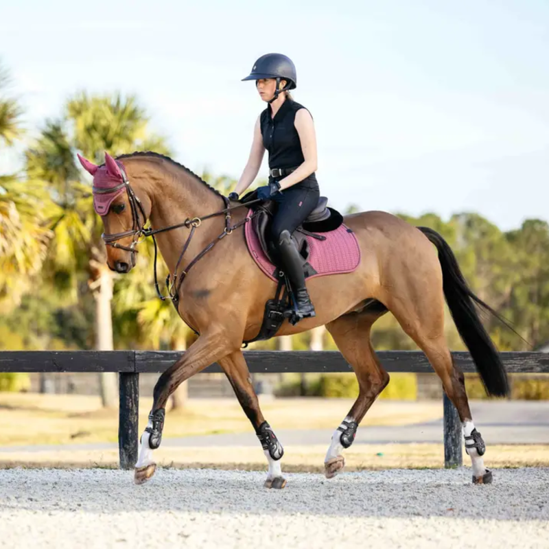 LeMieux Essence Eurojump Square - Rosewood-2