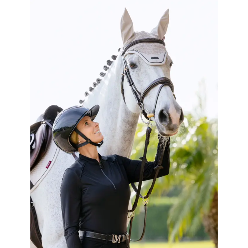 LeMieux Essence Fly Hood - Stone-1