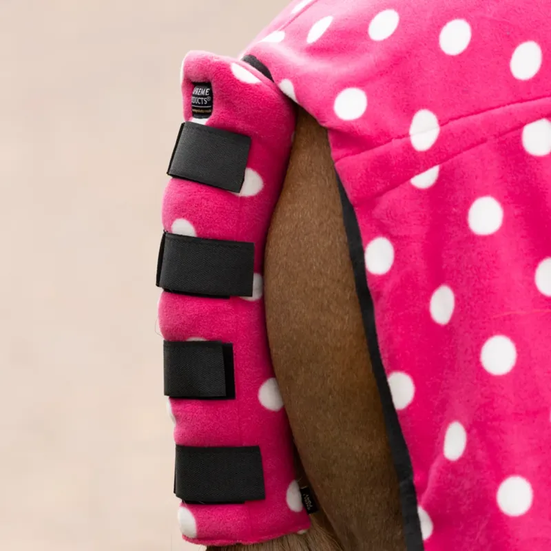 Supreme Products Dotty Fleece Tail Guard -  Paradise Pink