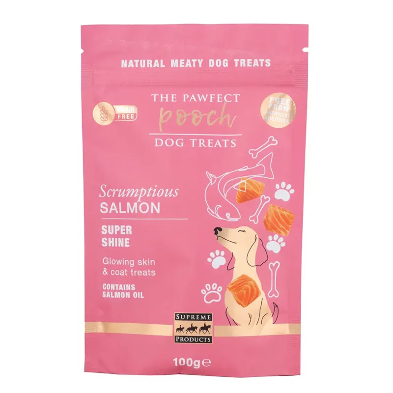 Supreme Products Pawfect Pooch Super Shine Glowing Coat Treats - 100g