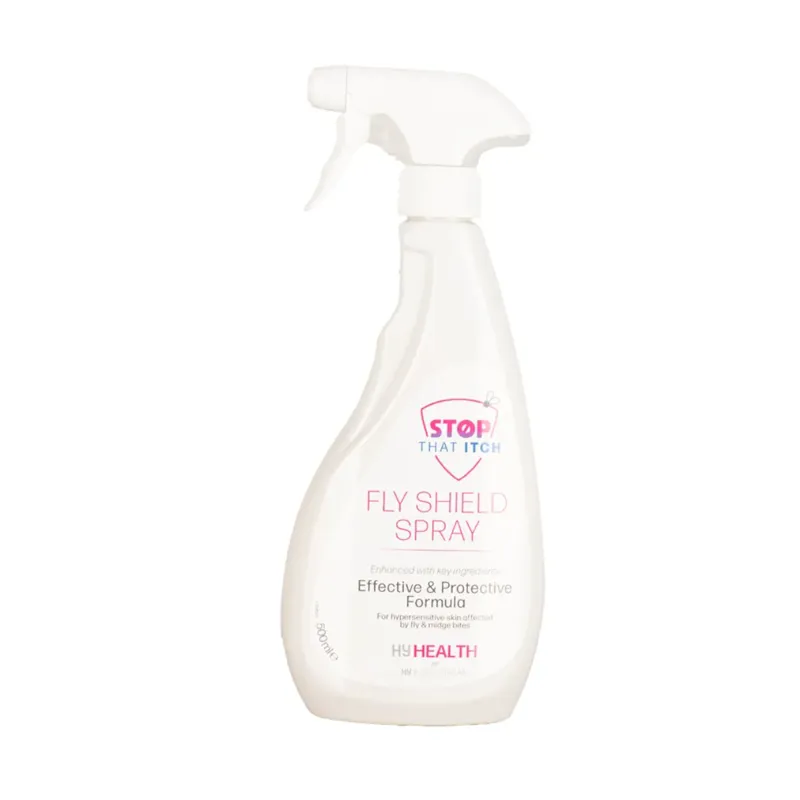 HyHEALTH STOP THAT ITCH Fly Shield Spray by Hy Equestrian - 500ml