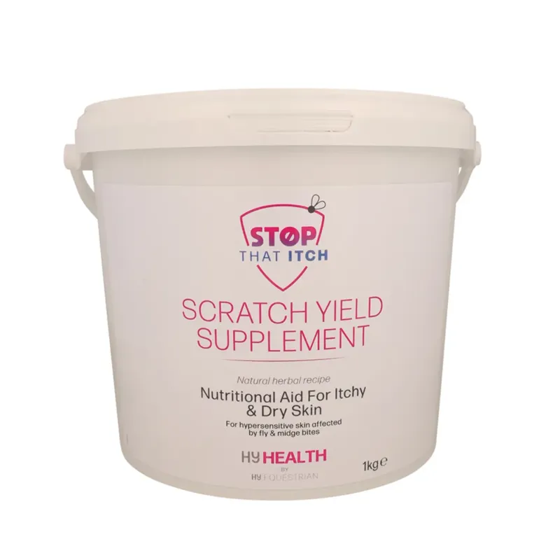 HyHEALTH STOP THAT ITCH Scratch Yield Supplement by Hy Equestrian - 1kg