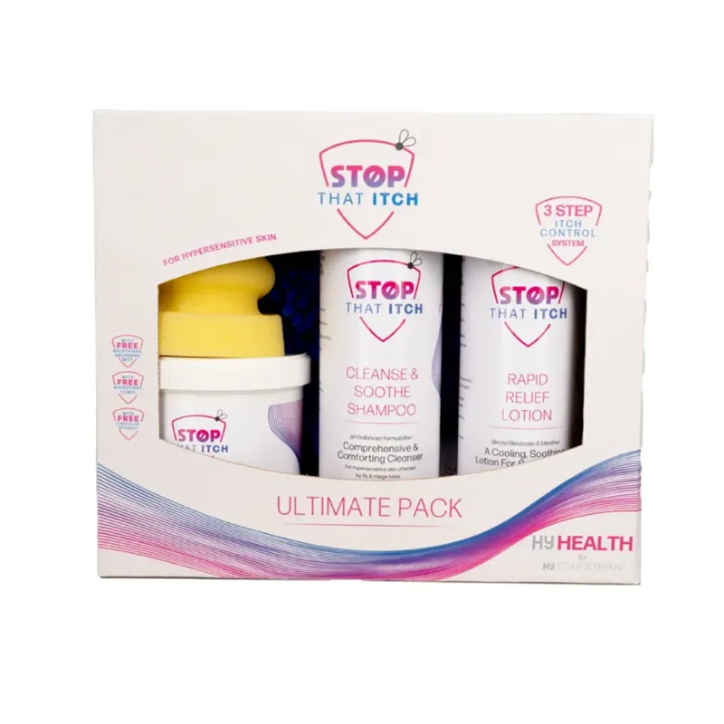 HyHEALTH STOP THAT ITCH Ultimate Pack by Hy Equestrian