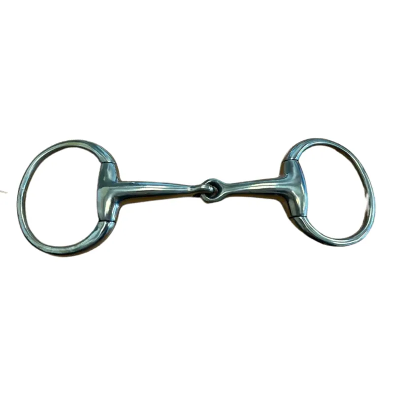 Shires Copper German Style Solid Mouth Eggbutt Bit