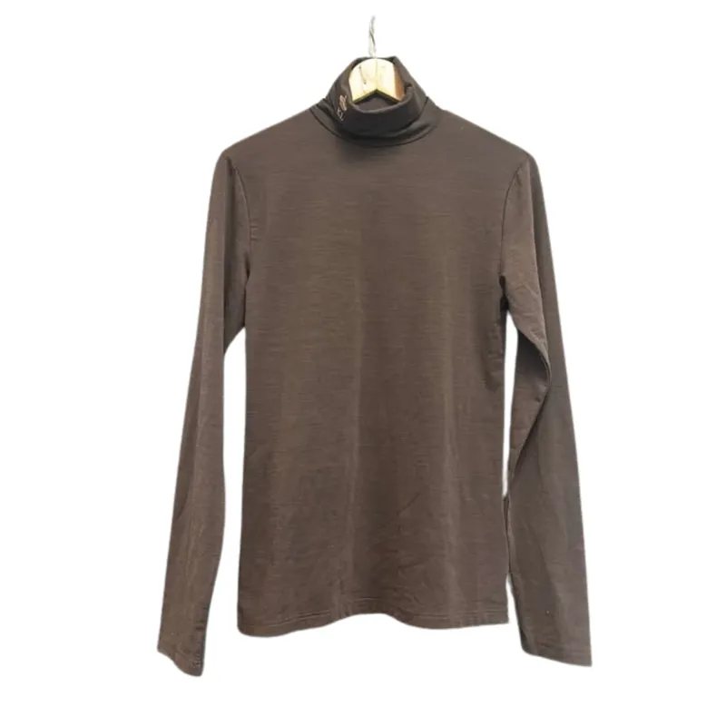 Kingsland Ladies Turtleneck Top - Brown Melange