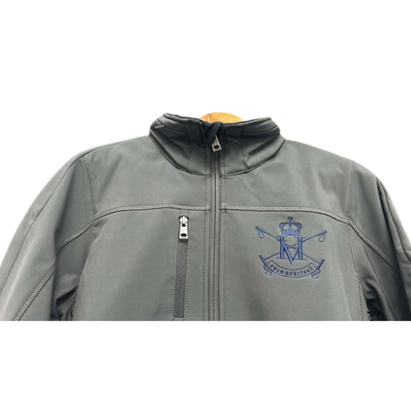 HV Polo Men's Josh Softshell Jacket - Charcoal-2