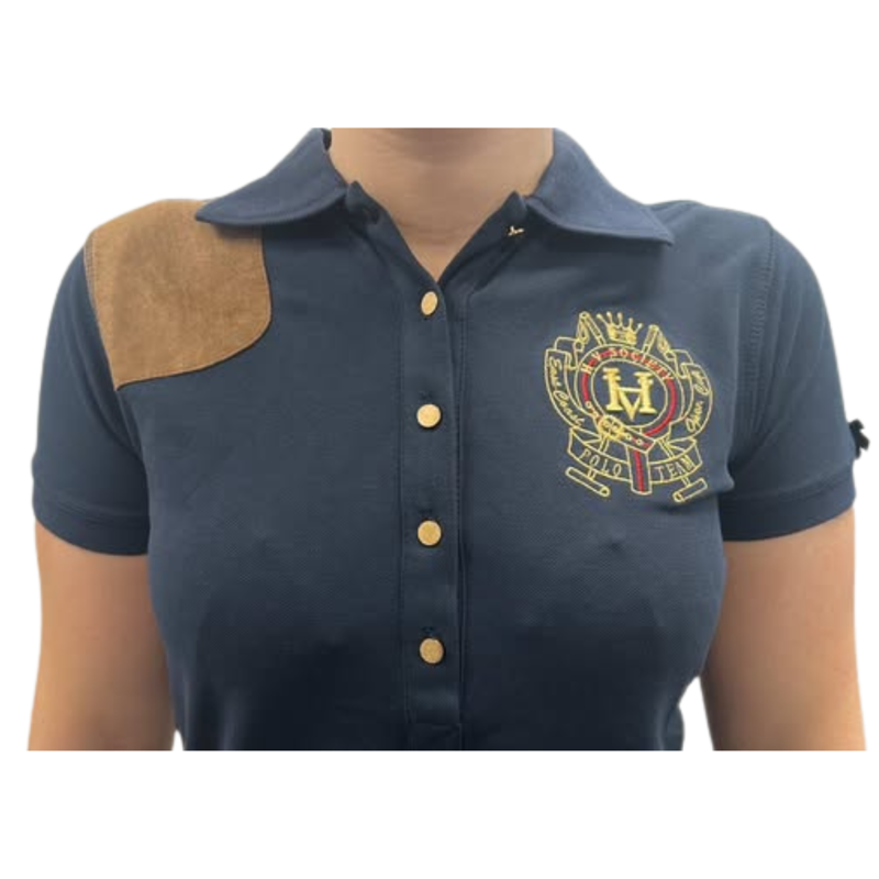 HV Polo Ladies Allerton Polo Shirt - Navy-2