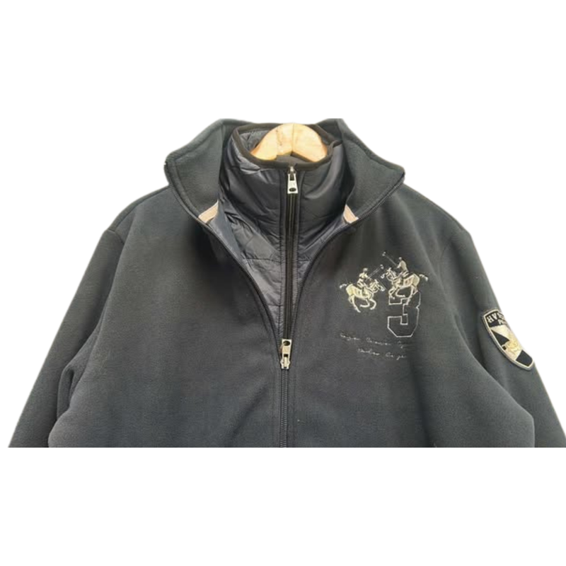 HV Polo Men's Hames Fleece Jacket - Navy-2