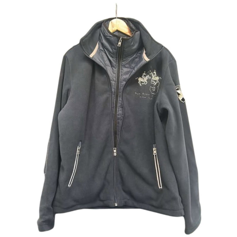 HV Polo Men's Hames Fleece Jacket - Navy-1