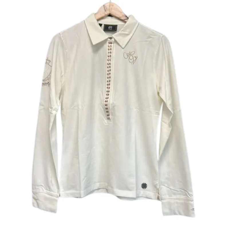 HV Polo Ladies Megan Shirt - Ecru