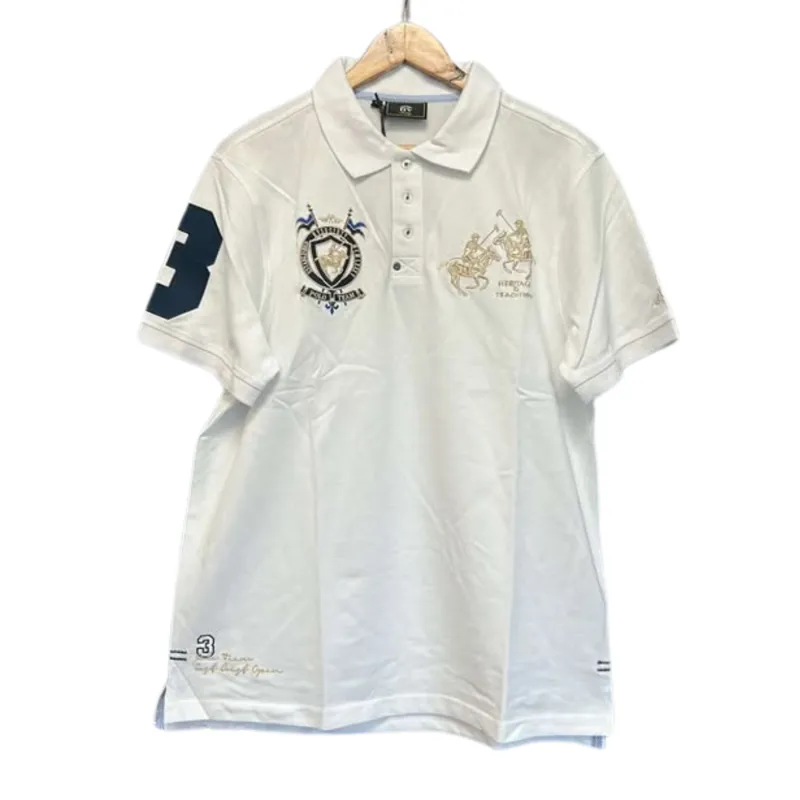 HV Polo Men's Heckman Polo Shirt - White