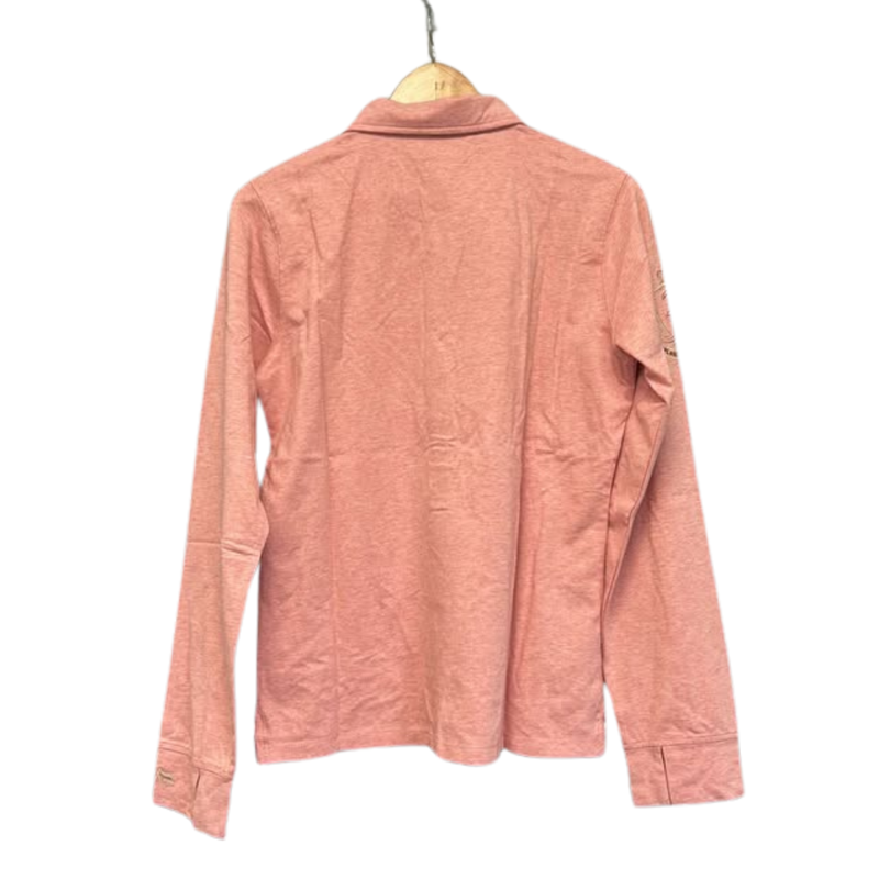 HV Polo Ladies Megan Shirt - Blush Melange-1