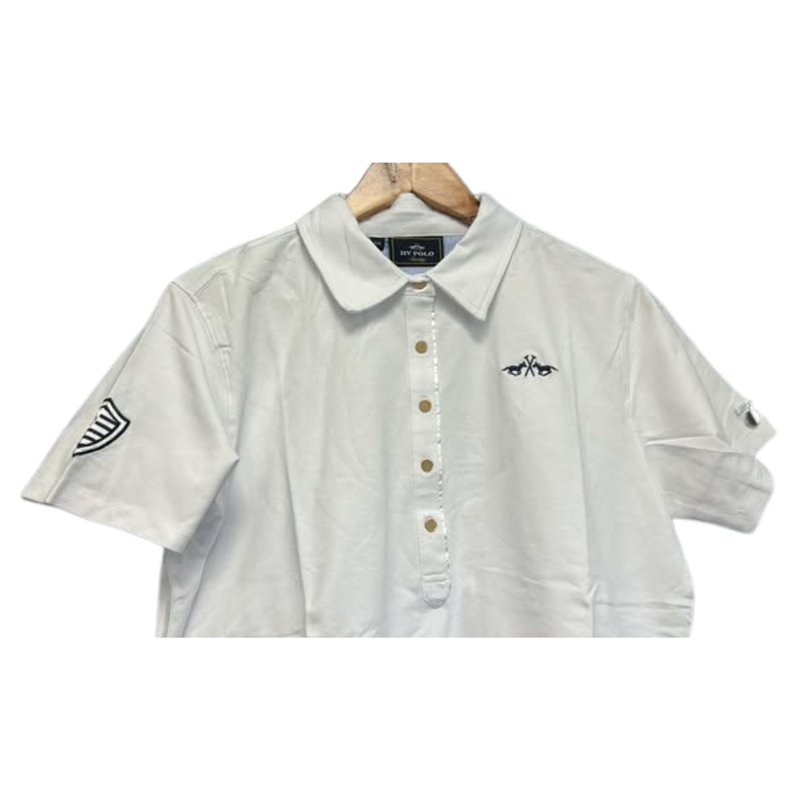 HV Polo Ladies Hartford Polo Shirt - White-2