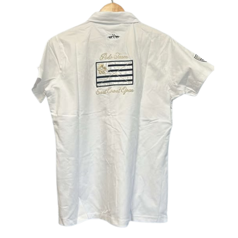 HV Polo Ladies Hartford Polo Shirt - White-1