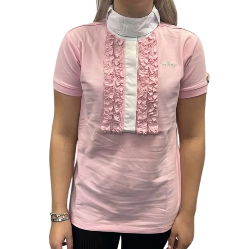HV Polo Ladies Varela Dressage Shirt - Pink