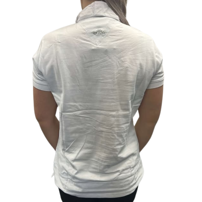HV Polo Ladies Varela Dressage Shirt - White-1