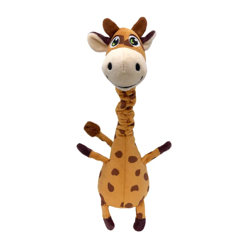 KONG Shakers Bobz Giraffe Dog Toy - Medium