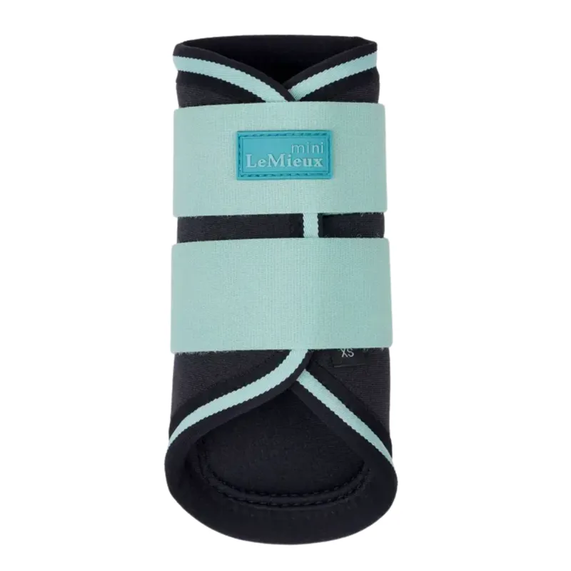 LeMieux Mini Brushing Boots - Aqua