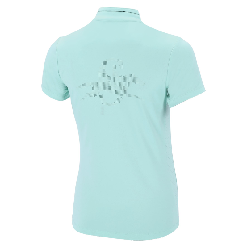 Schockemohle SPPoppy Style Shirt - Aqua Sea-1