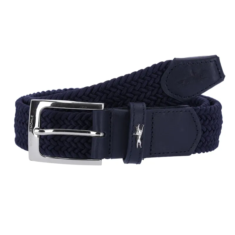 Schockemohle Sporty Logo Belt III - Dark Navy