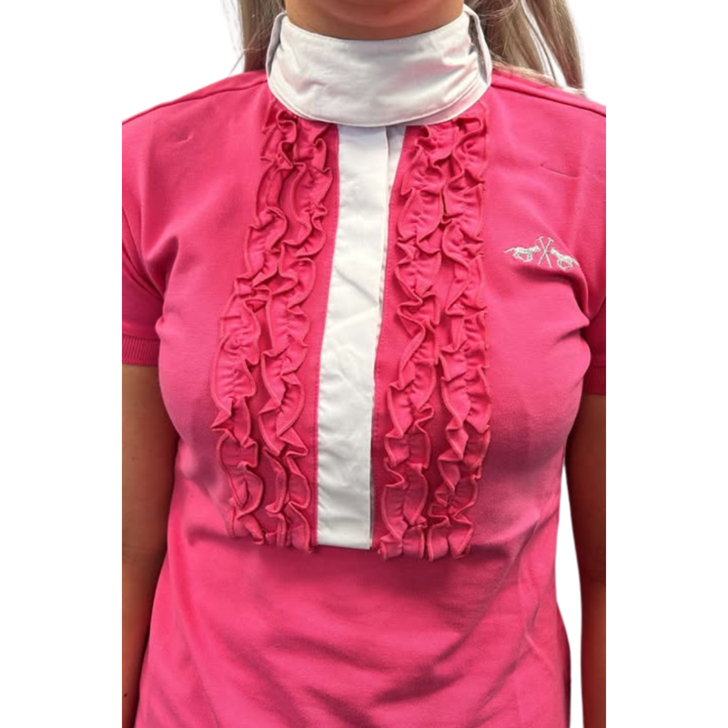 HV Polo Ladies Varela Dressage Shirt - Candy-2