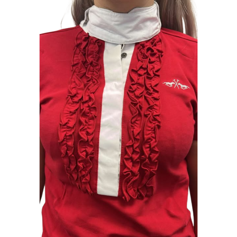 HV Polo Ladies Varela Dressage Shirt - Cayenne-2