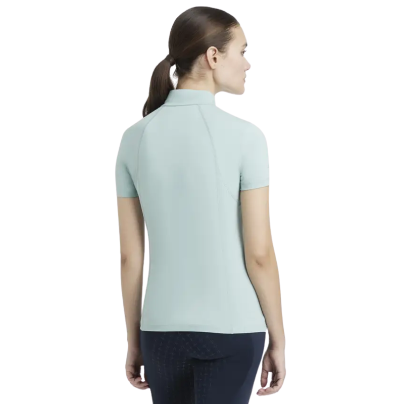LeMieux Classique Short Sleeve Base Layer - Aqua-1