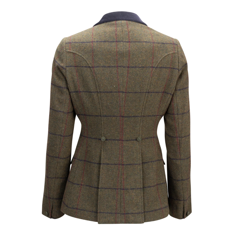 Aubrion Ladies Saratoga Jacket  - Spruce Green Check-1