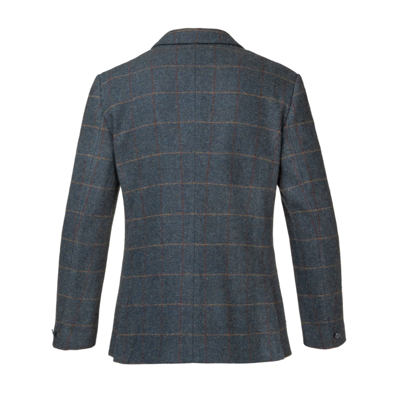 Aubrion Ladies Saratoga Jacket - Juniper Navy Check-1