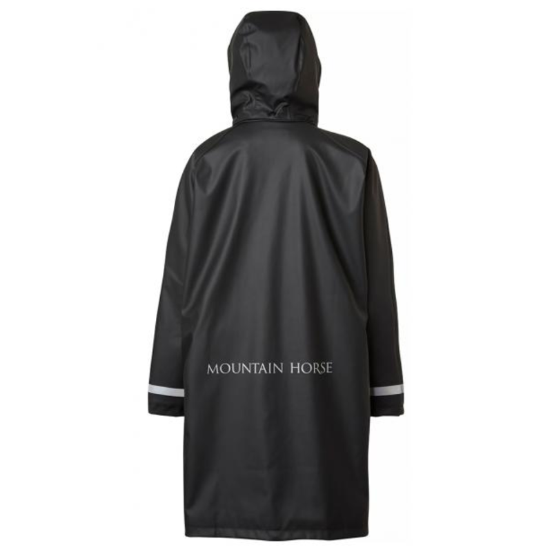 Mountain Horse Drizzle Rain Poncho - Black-1
