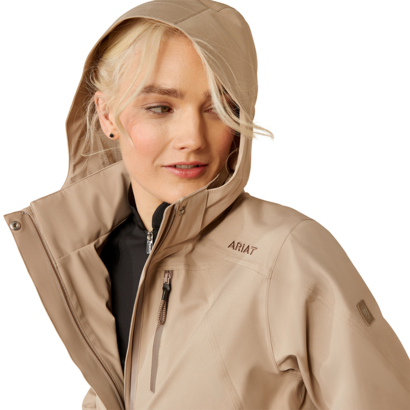Ariat Women's Coastal Waterproof Jacket - Cape Reed-2