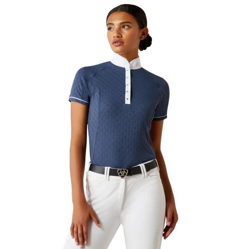 Ariat Women's Showstopper X Show Shirt - Blissful Blue