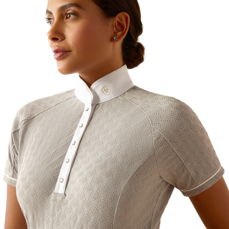 Ariat Women's Showstopper X Show Shirt - Silver Sconce-2