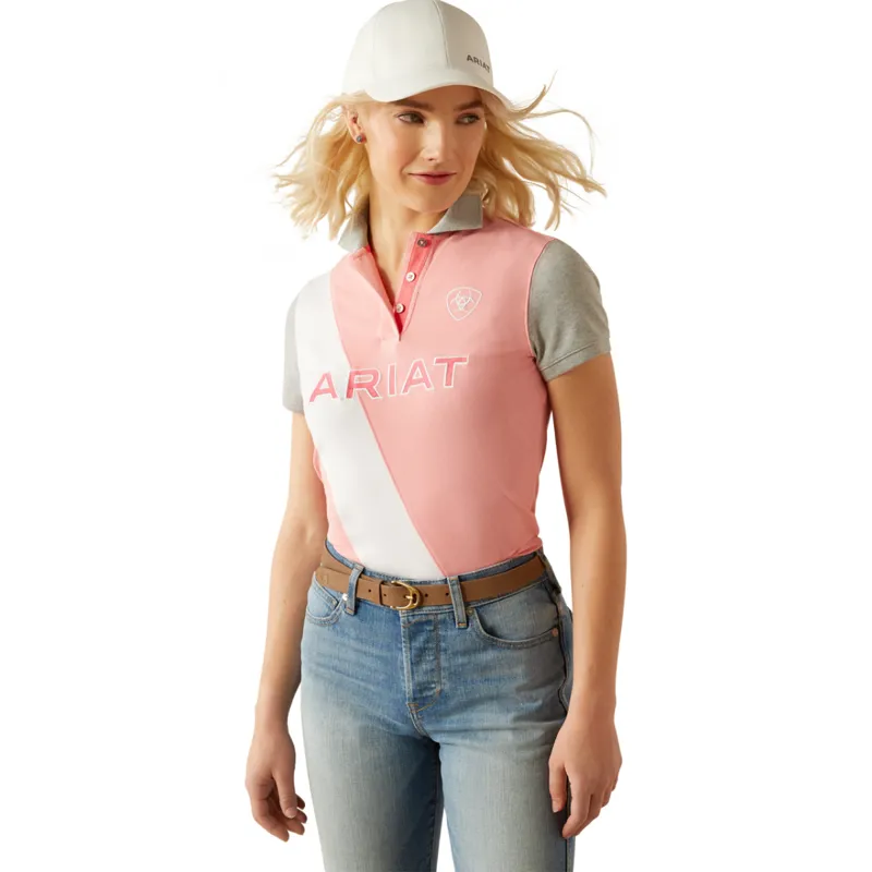 Ariat Women's Taryn Polo - Flamingo Pink